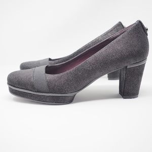Stuart Weitzman Pumps Platform Black Size 8